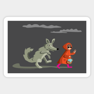 Little Red Riding Hood Sticker